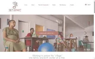 Set Apart Collective, Your Doula Collective website