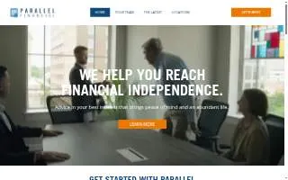 Parallel Financial website