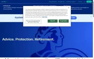 Equitable Advisors of Greenville website