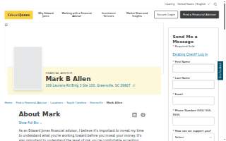 Edward Jones - Financial Advisor: Mark B Allen