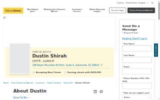 Edward Jones - Financial Advisor: Dustin Shirah, CFP®|AAMS®