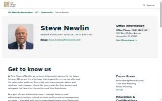 Steve Newlin website
