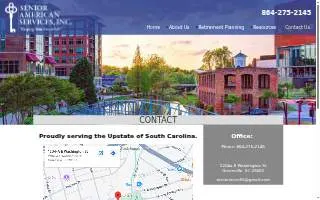 Senior American Services, Inc. website