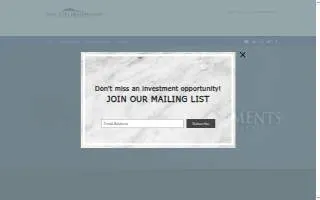 Dual City Investments website