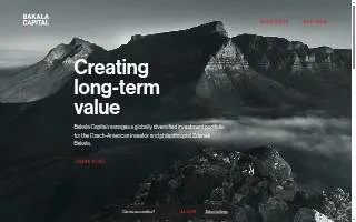 Bakala Capital website