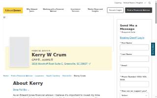 Edward Jones - Financial Advisor: Kerry W Crum, CFP®|AAMS®