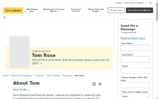 Edward Jones - Financial Advisor: Tom Rose