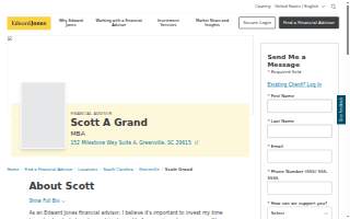 Edward Jones - Financial Advisor: Scott A Grand