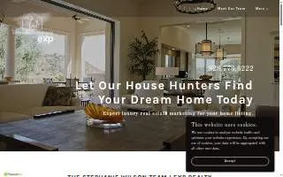 The Stephanie Wilson Team l EXP Realty website