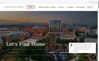 Empower Homes website