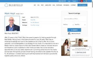 Mark Hoyt with Bluefield Realty Group