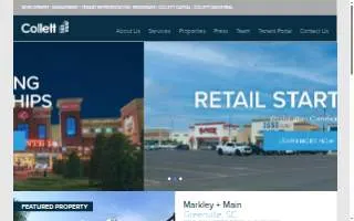 Collett - Greenville website