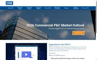 USI Insurance Services of Greenville website