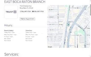 Truist of Boca Raton website