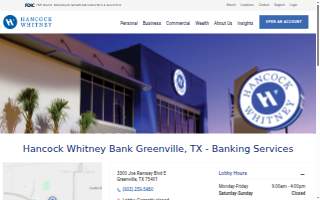 Hancock Whitney Bank