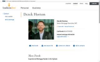 Derek Horton, Greenville Mortgage Lender