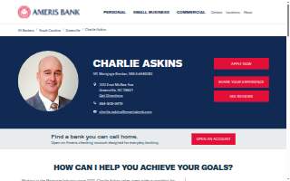 Charlie Askins - Ameris Bank Mortgage