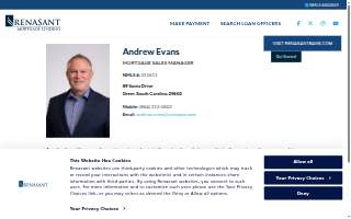 Andrew Evans with Renasant Mortgage