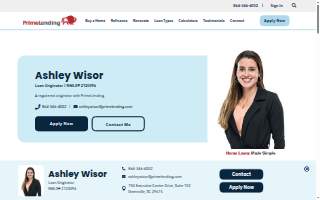 Ashley Wisor - Loan Originator with PrimeLending NMLS #2120096