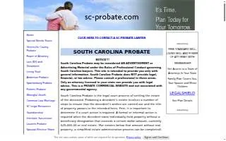 sc-probate website