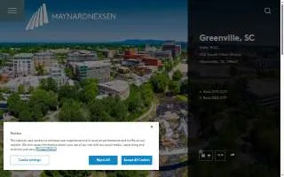 Nexsen & Pruet website