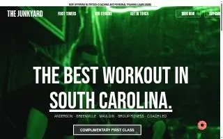The Junkyard of Greenville website
