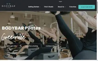 BODYBAR Pilates of Greenville website