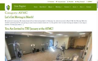 The AYMC at First Baptist Greenville