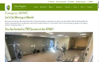 The AYMC at First Baptist Greenville website