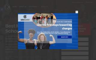 Carolina Karate & Fitness Center website