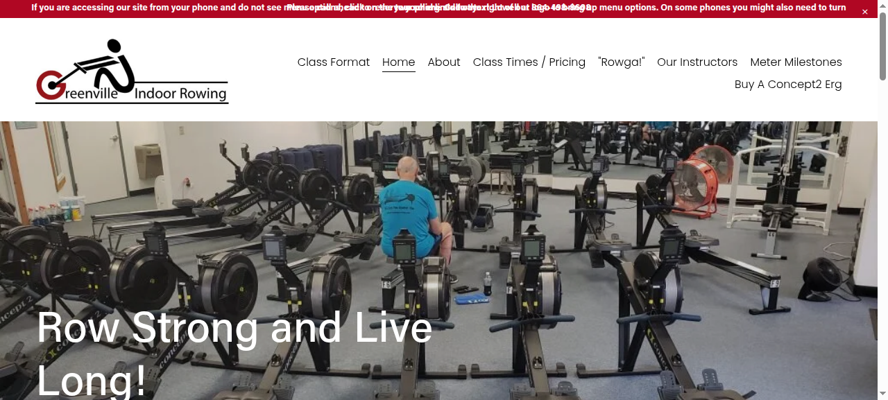 Greenville Indoor Rowing