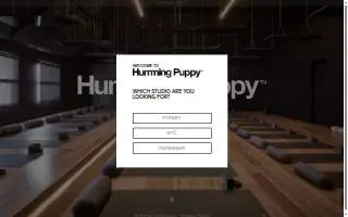 Humming Puppy Yoga New York City website