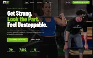 CrossFit Greenville website
