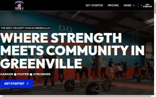 CrossFit Tier 1 website