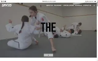 Senzo Jiu-Jitsu Academy website