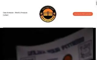 Redemption MMA & Fitness website