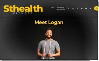 Sthealth Fitness website