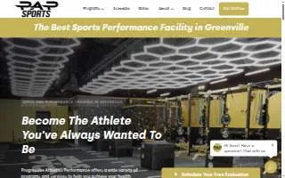 PAP Sports website