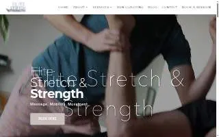Elite Stretch and Strength website