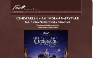 Taal School of Dance and The Indian Arts website