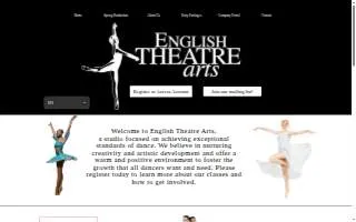 English Theatre Arts website