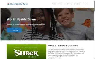 World Upside Down website