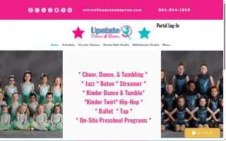Upstate Dance & Baton of Williamston website
