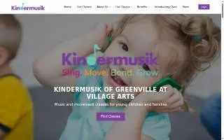Kindermusik of Greenville at Village Arts website