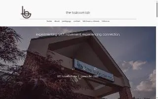 The Ballroom Lab website