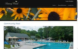 Botany Woods Pool