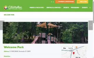 Welcome Park website