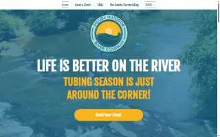 Saluda Outdoor River Company website