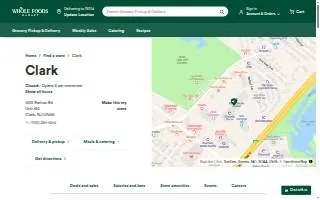 Whole Foods Market of Clark website