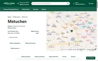 Whole Foods Market of Metuchen website